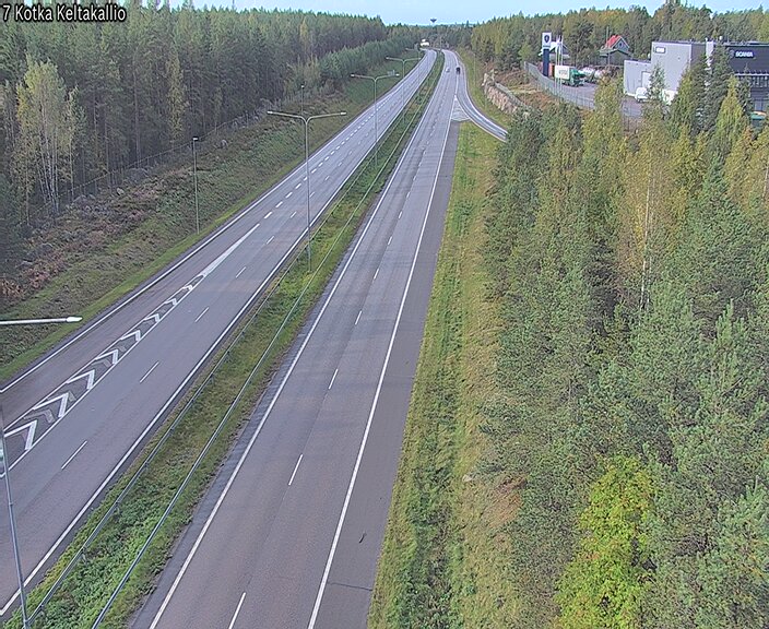 Weather Camera Image Road 7 Kotka Keltakallio, Kotka, Kymenlaakso