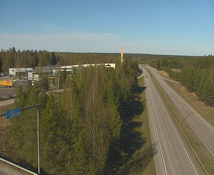 Weather Camera Image Väg 7 Kotka Keltakallio, Kotka, Kymenlaakso