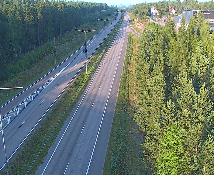 Weather Camera Image Väg 7 Kotka Keltakallio, Kotka, Kymenlaakso