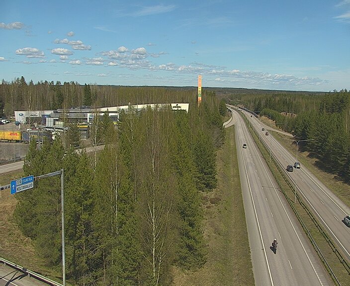 Weather Camera Image Väg 7 Kotka Keltakallio, Kotka, Kymenlaakso