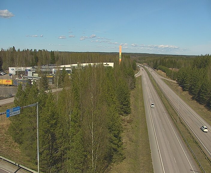 Weather Camera Image Väg 7 Kotka Keltakallio, Kotka, Kymenlaakso