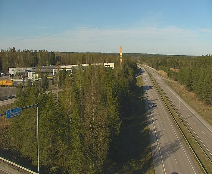 Weather Camera Image Väg 7 Kotka Keltakallio, Kotka, Kymenlaakso