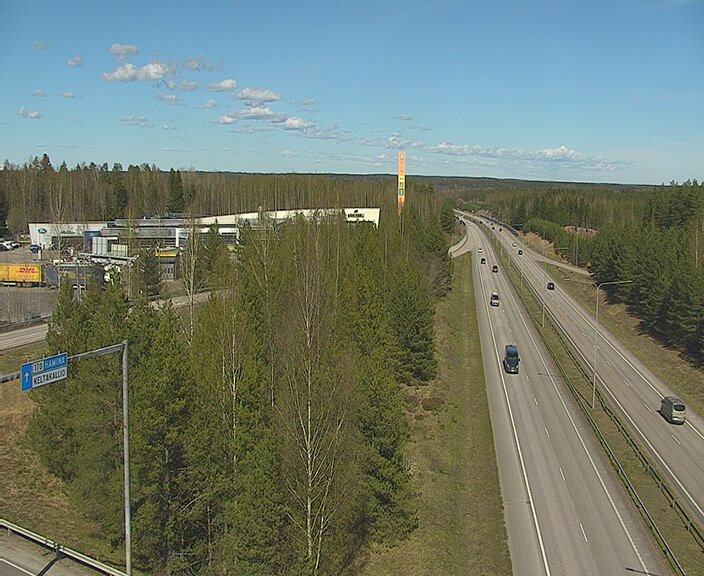 Weather Camera Image Väg 7 Kotka Keltakallio, Kotka, Kymenlaakso