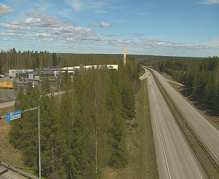 Weather Camera Image Väg 7 Kotka Keltakallio, Kotka, Kymenlaakso