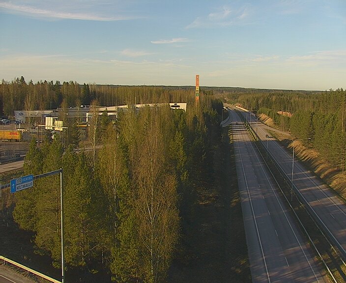 Weather Camera Image Väg 7 Kotka Keltakallio, Kotka, Kymenlaakso