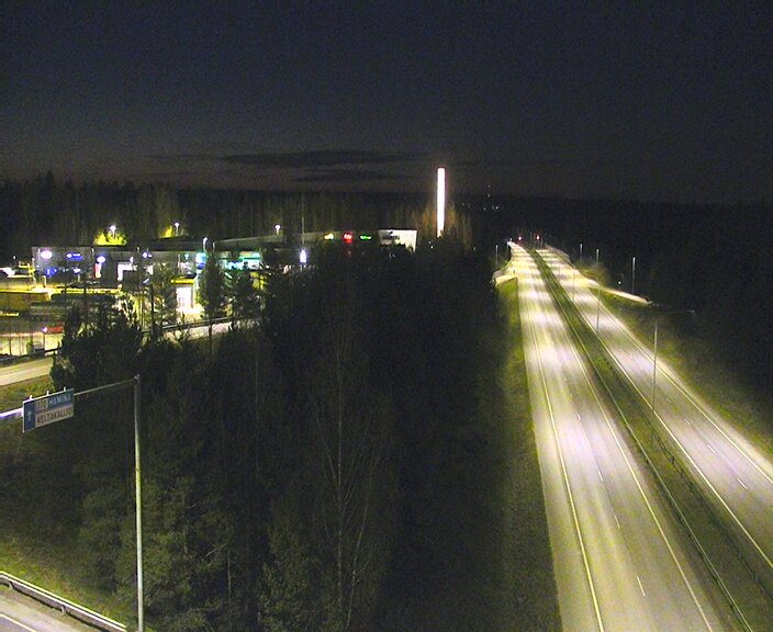Weather Camera Image Väg 7 Kotka Keltakallio, Kotka, Kymenlaakso
