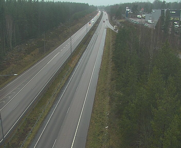 Weather Camera Image Väg 7 Kotka Keltakallio, Kotka, Kymenlaakso