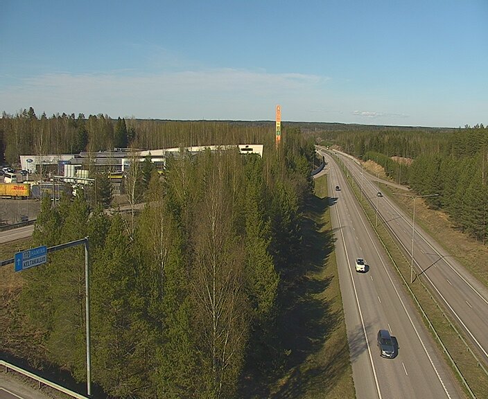Weather Camera Image Väg 7 Kotka Keltakallio, Kotka, Kymenlaakso