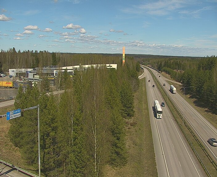 Weather Camera Image Väg 7 Kotka Keltakallio, Kotka, Kymenlaakso