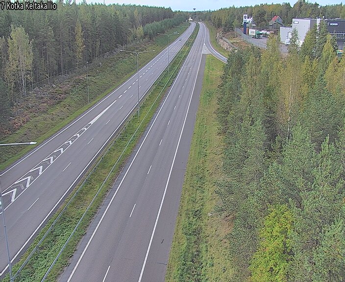 Weather Camera Image Road 7 Kotka Keltakallio, Kotka, Kymenlaakso