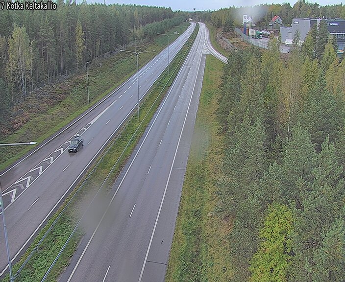 Weather Camera Image Road 7 Kotka Keltakallio, Kotka, Kymenlaakso