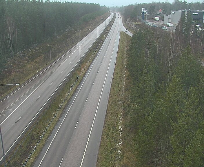 Weather Camera Image Väg 7 Kotka Keltakallio, Kotka, Kymenlaakso