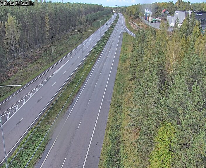 Weather Camera Image Road 7 Kotka Keltakallio, Kotka, Kymenlaakso