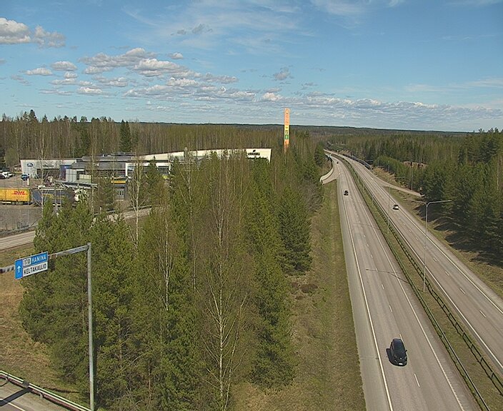 Weather Camera Image Väg 7 Kotka Keltakallio, Kotka, Kymenlaakso