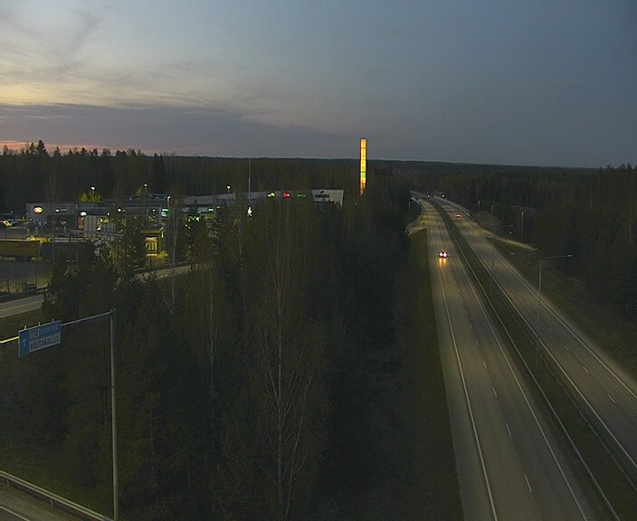 Weather Camera Image Väg 7 Kotka Keltakallio, Kotka, Kymenlaakso