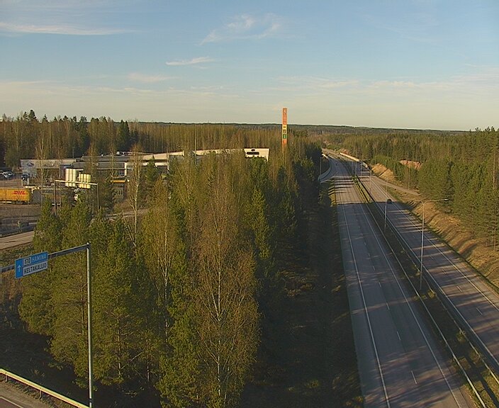 Weather Camera Image Väg 7 Kotka Keltakallio, Kotka, Kymenlaakso