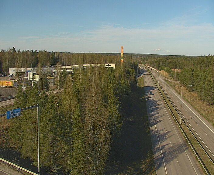 Weather Camera Image Väg 7 Kotka Keltakallio, Kotka, Kymenlaakso