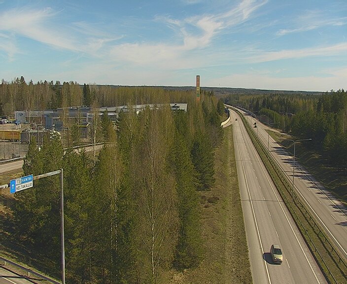 Weather Camera Image Väg 7 Kotka Keltakallio, Kotka, Kymenlaakso