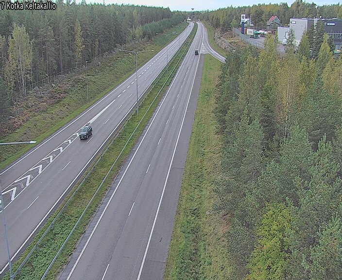 Weather Camera Image Road 7 Kotka Keltakallio, Kotka, Kymenlaakso