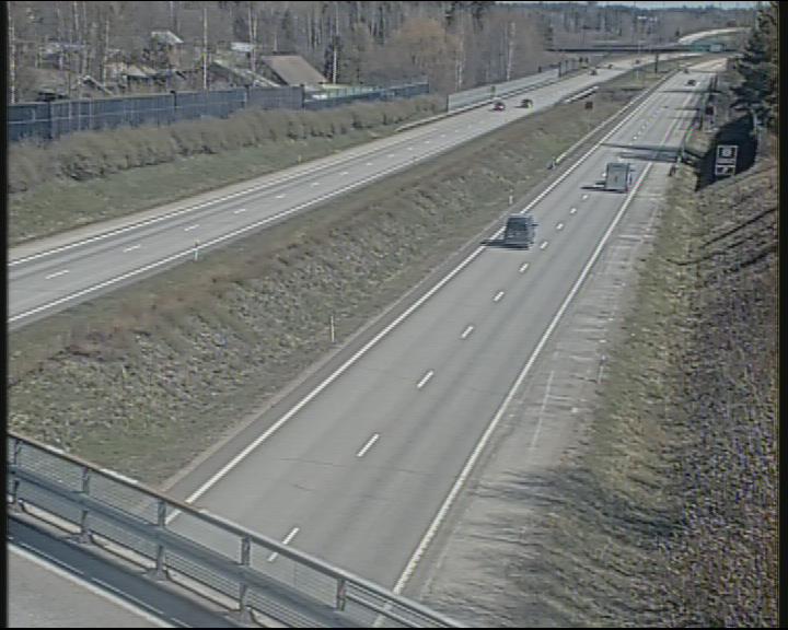 Weather Camera Image Väg 7 Fredrikshamn, Summanjoki, Hamina, Kymenlaakso