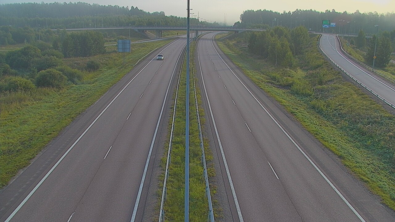 Weather Camera Image Väg 7 Fredrikshamn, Husula_Länsi, Hamina, Kymenlaakso