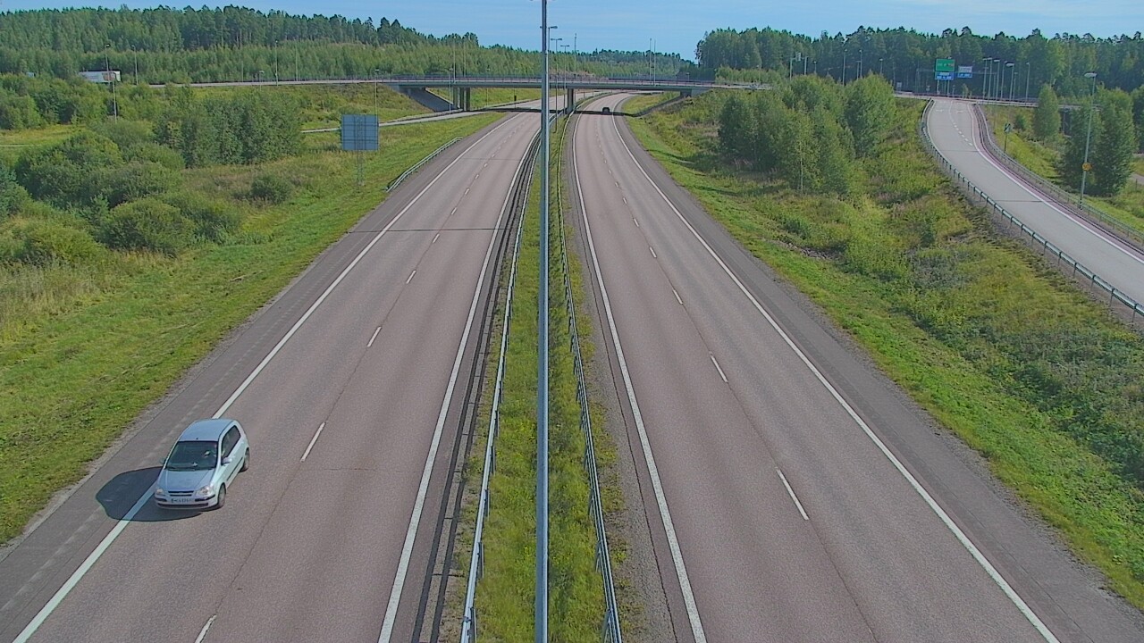 Weather Camera Image Väg 7 Fredrikshamn, Husula_Länsi, Hamina, Kymenlaakso