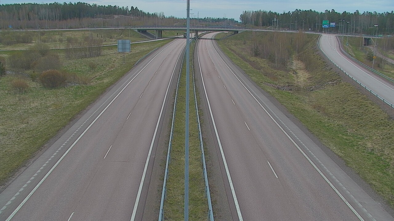 Weather Camera Image Väg 7 Fredrikshamn, Husula_Länsi, Hamina, Kymenlaakso
