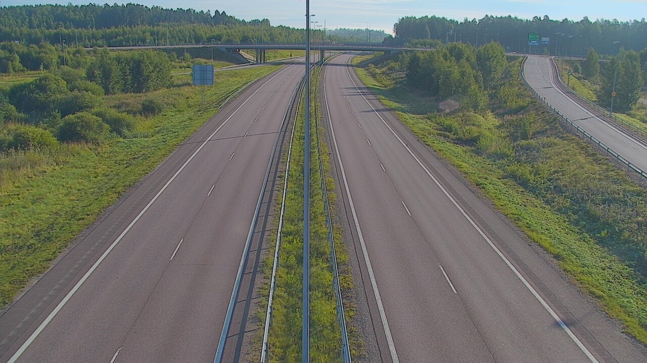 Weather Camera Image Väg 7 Fredrikshamn, Husula_Länsi, Hamina, Kymenlaakso