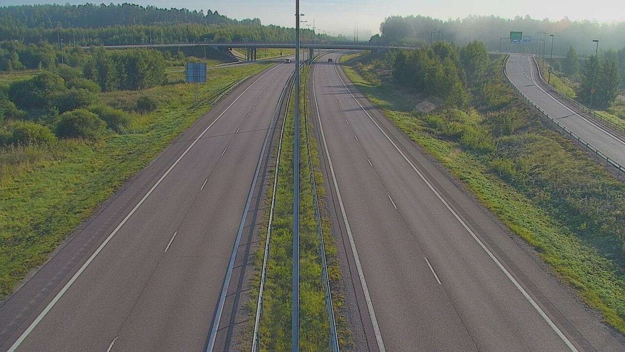 Weather Camera Image Väg 7 Fredrikshamn, Husula_Länsi, Hamina, Kymenlaakso