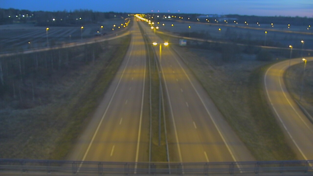 Weather Camera Image Väg 7 Fredrikshamn, Ruissalo, Hamina, Kymenlaakso