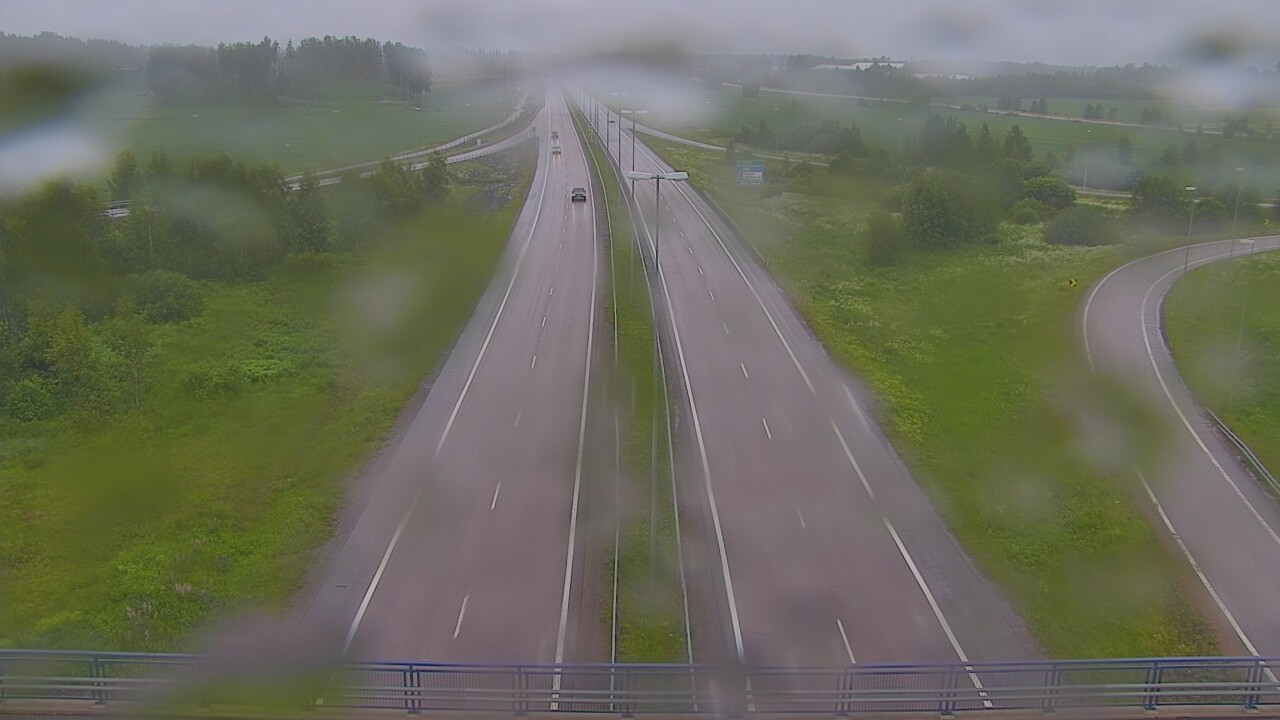 Weather Camera Image Väg 7 Fredrikshamn, Ruissalo, Hamina, Kymenlaakso