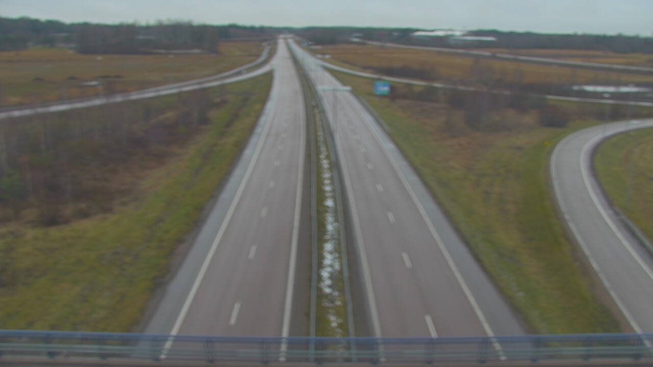 Weather Camera Image Väg 7 Fredrikshamn, Ruissalo, Hamina, Kymenlaakso