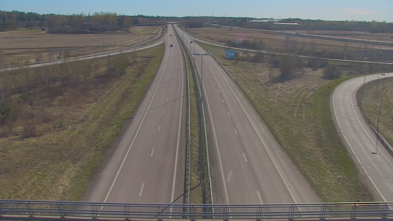 Weather Camera Image Väg 7 Fredrikshamn, Ruissalo, Hamina, Kymenlaakso