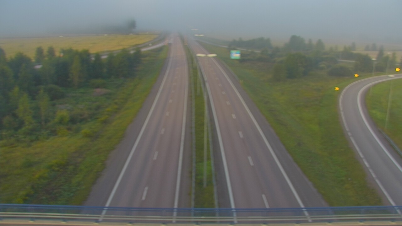 Weather Camera Image Väg 7 Fredrikshamn, Ruissalo, Hamina, Kymenlaakso