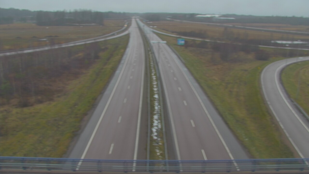 Weather Camera Image Väg 7 Fredrikshamn, Ruissalo, Hamina, Kymenlaakso