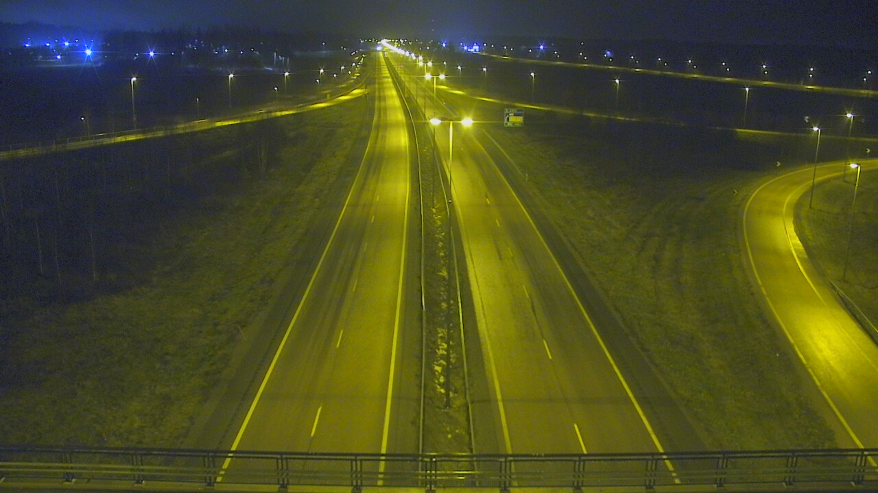 Weather Camera Image Väg 7 Fredrikshamn, Ruissalo, Hamina, Kymenlaakso