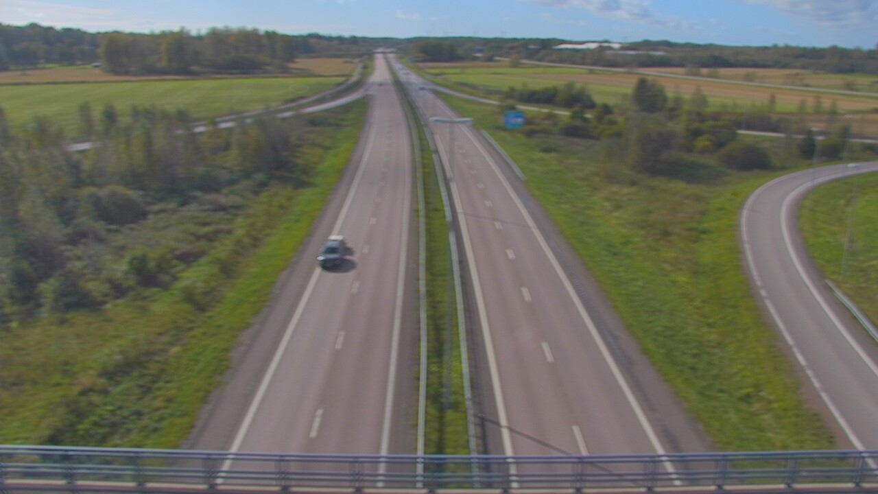 Weather Camera Image Väg 7 Fredrikshamn, Ruissalo, Hamina, Kymenlaakso