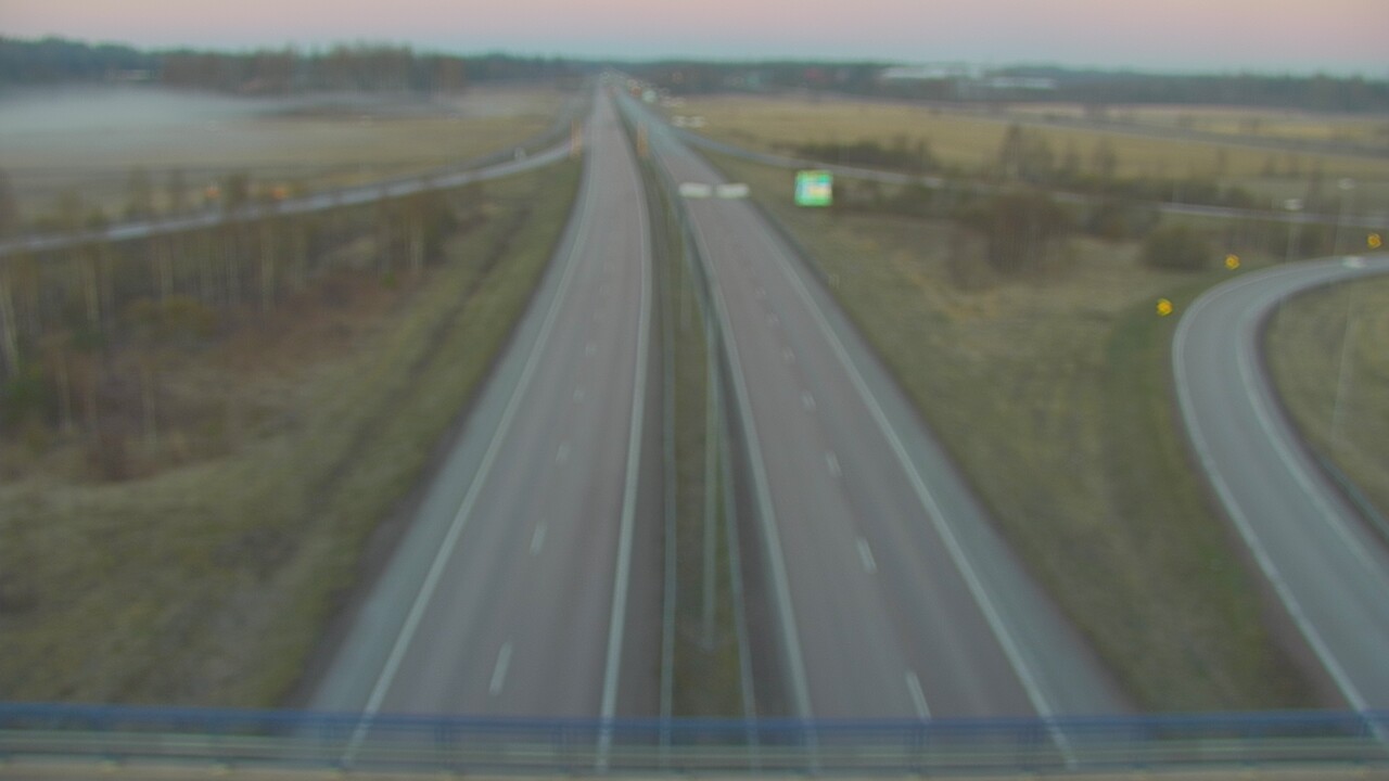 Weather Camera Image Väg 7 Fredrikshamn, Ruissalo, Hamina, Kymenlaakso