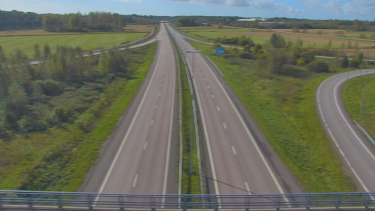 Weather Camera Image Väg 7 Fredrikshamn, Ruissalo, Hamina, Kymenlaakso