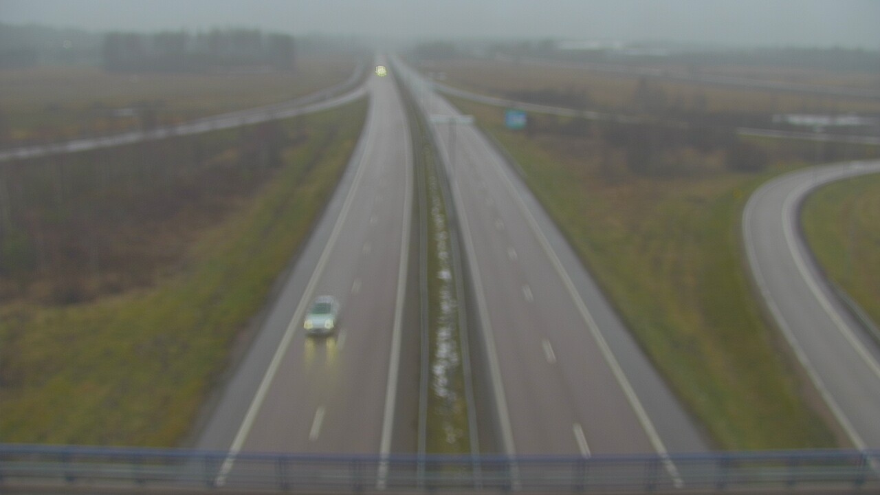 Weather Camera Image Väg 7 Fredrikshamn, Ruissalo, Hamina, Kymenlaakso