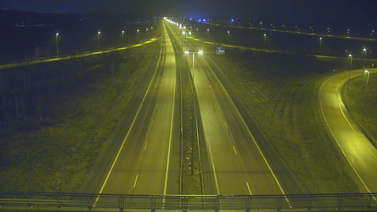 Weather Camera Image Väg 7 Fredrikshamn, Ruissalo, Hamina, Kymenlaakso
