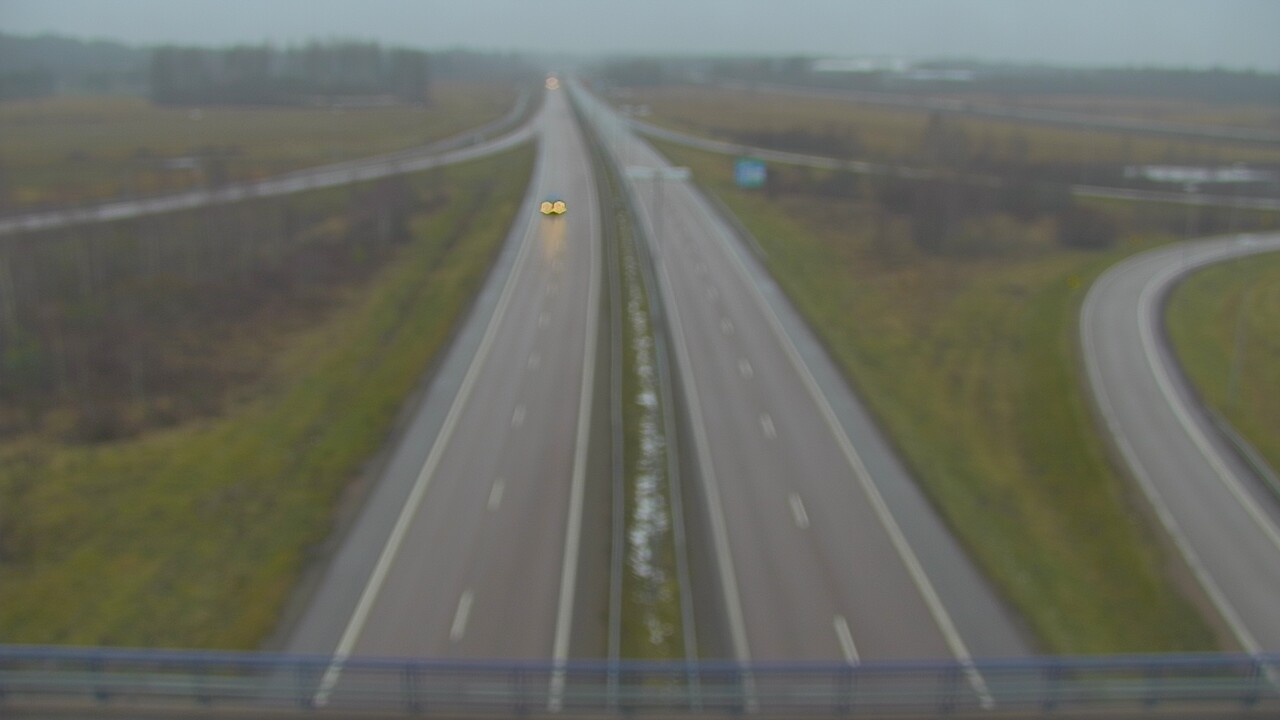 Weather Camera Image Väg 7 Fredrikshamn, Ruissalo, Hamina, Kymenlaakso
