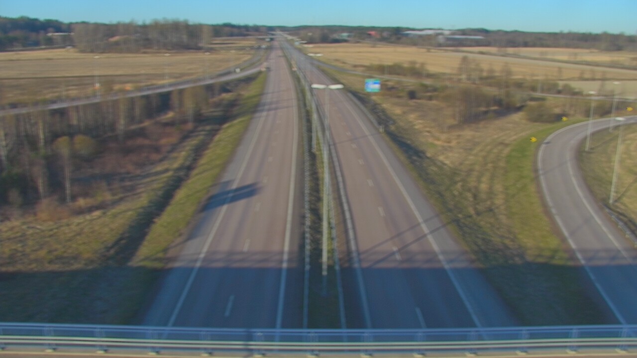 Weather Camera Image Väg 7 Fredrikshamn, Ruissalo, Hamina, Kymenlaakso