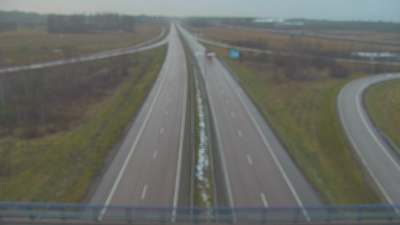Weather Camera Image Väg 7 Fredrikshamn, Ruissalo, Hamina, Kymenlaakso