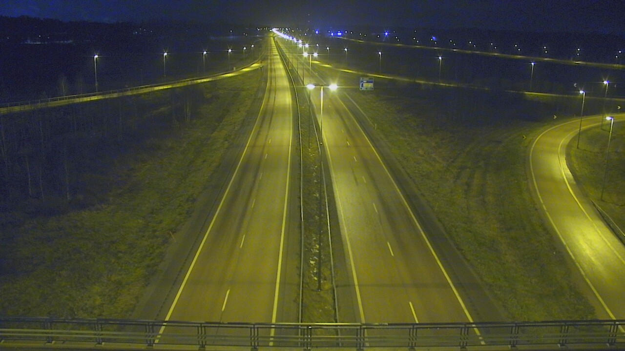 Weather Camera Image Väg 7 Fredrikshamn, Ruissalo, Hamina, Kymenlaakso