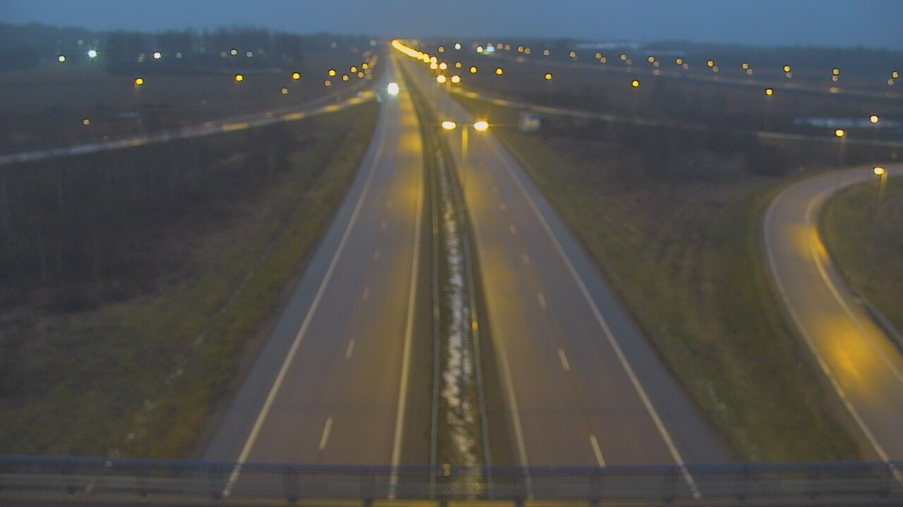 Weather Camera Image Väg 7 Fredrikshamn, Ruissalo, Hamina, Kymenlaakso