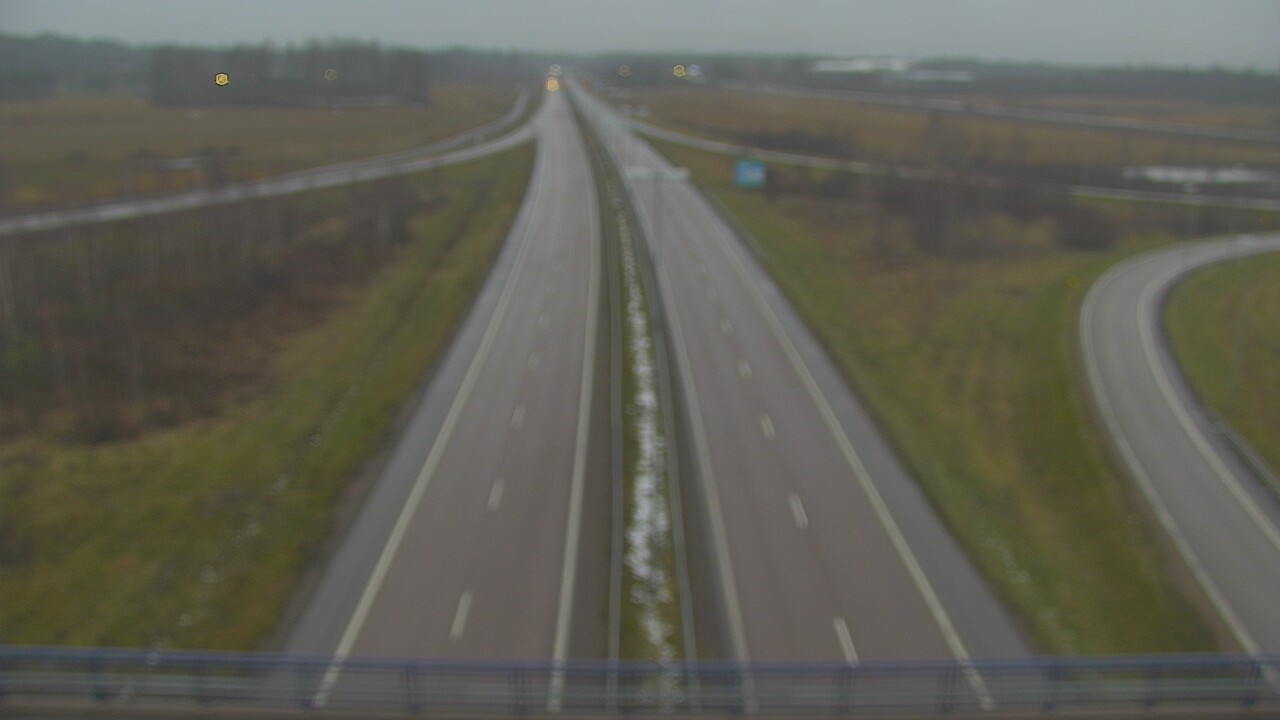 Weather Camera Image Väg 7 Fredrikshamn, Ruissalo, Hamina, Kymenlaakso