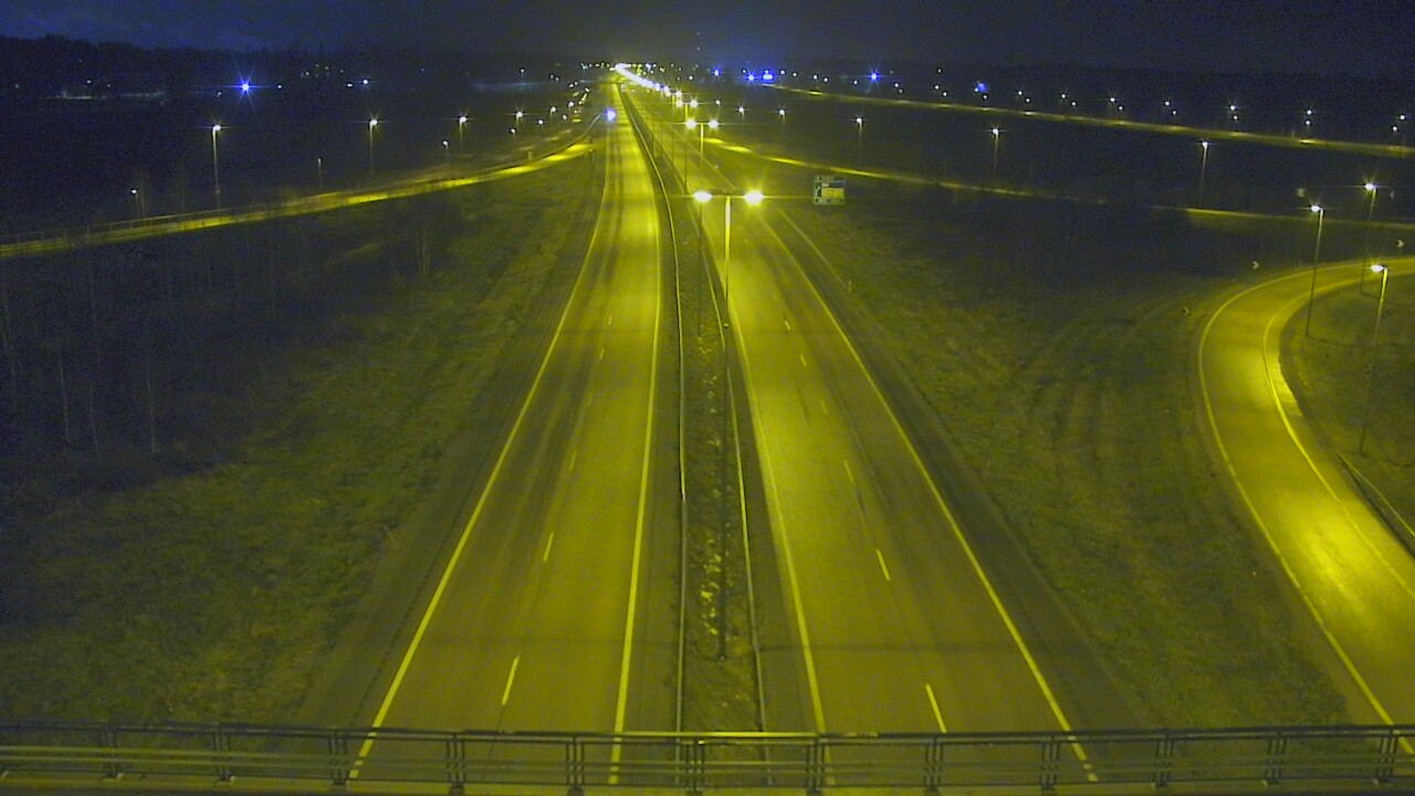 Weather Camera Image Väg 7 Fredrikshamn, Ruissalo, Hamina, Kymenlaakso