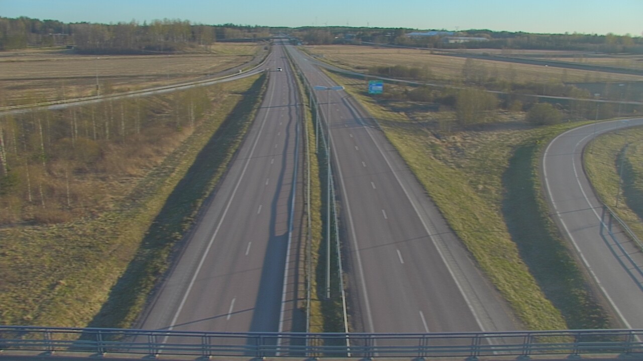 Weather Camera Image Väg 7 Fredrikshamn, Ruissalo, Hamina, Kymenlaakso