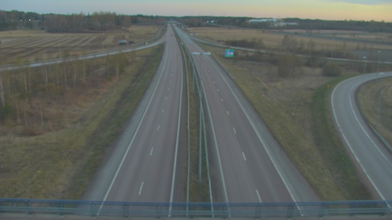Weather Camera Image Väg 7 Fredrikshamn, Ruissalo, Hamina, Kymenlaakso